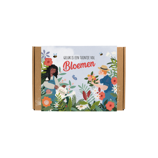 Gift Box Small met 7 zaadbommetjes - Lucky Gardening