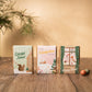 Gift Box Mini met 4 bloembommetjes - Happy Xmas